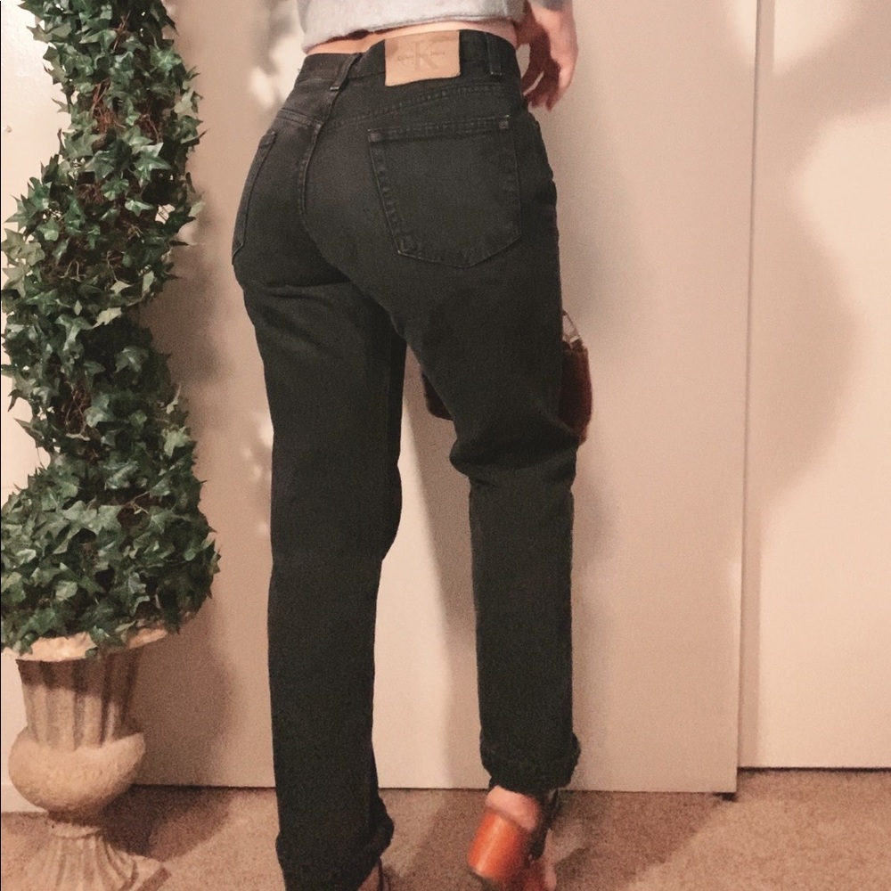 Calvin Klein boyfriend Black Jean